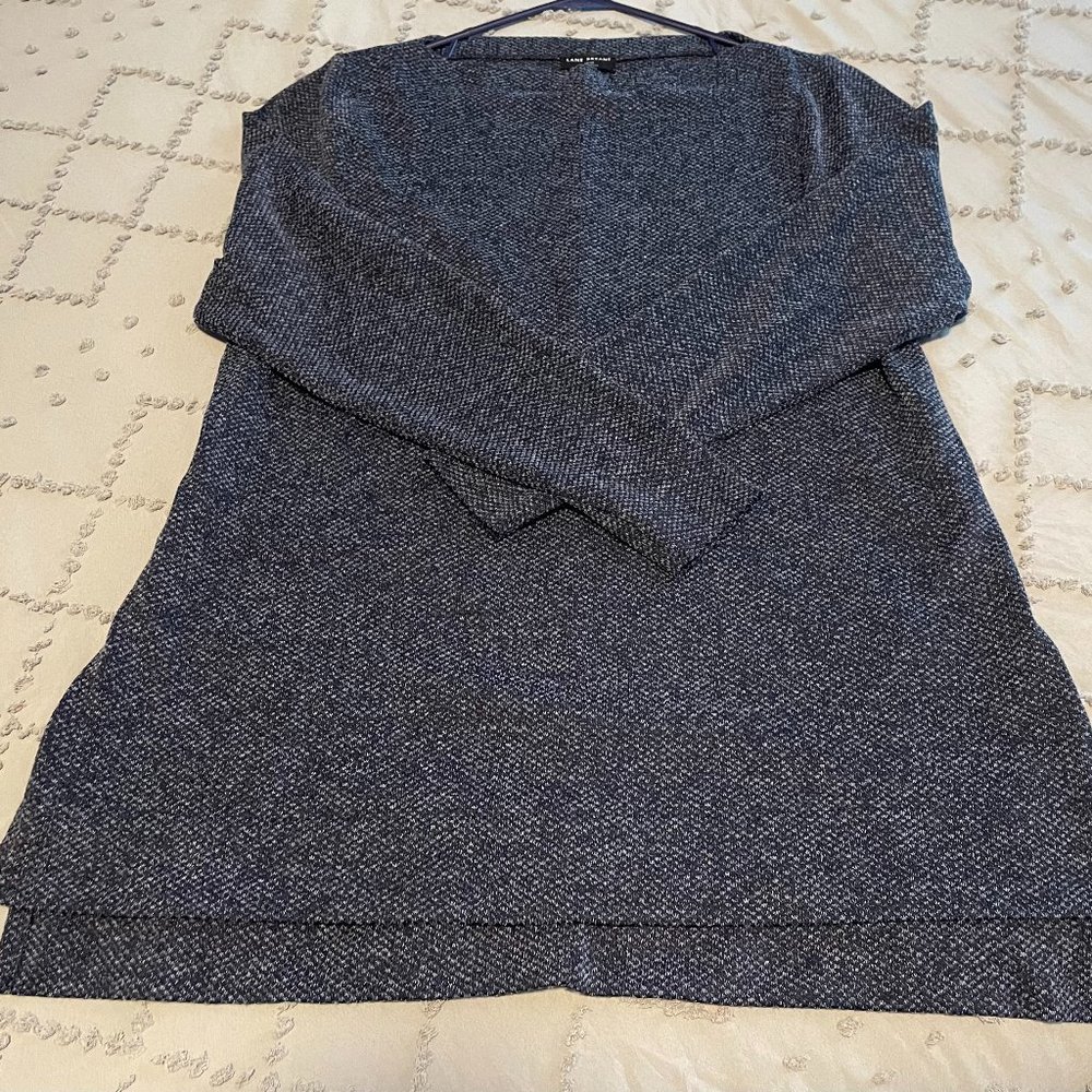 Lane Bryant Boat Neck Long Sleeve Light Sweater